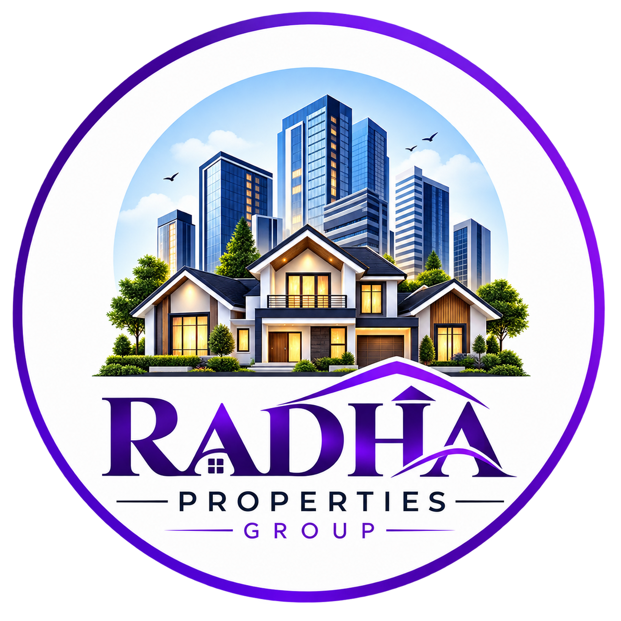 Radha Properties Group Logo
